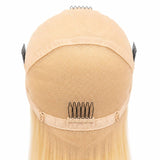 Blonde Straight Transparent Full Lace Wig