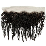 Jerry Curl 13x4 Transparent Lace Frontal
