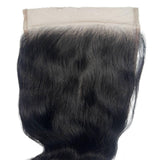 Jet Black Body Wave 6x6 HD Lace Closure