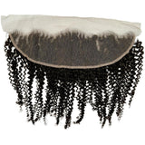 Jerry Curl 13x4 Transparent Lace Frontal