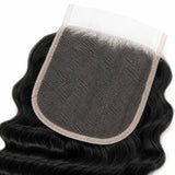 Deep Wave 4x4 Transparent Lace Closure