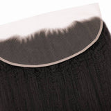 Kinky Straight 13x4 Transparent Lace Frontal