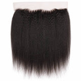Kinky Straight 13x4 Transparent Lace Frontal