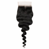 Loose Wave 4x4 Transparent Lace Closure