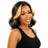 Honeycomb 13x4 Transparent Lace Front Bob Wig