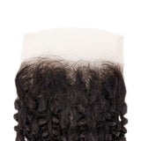 Kinky Curly 4x4 Transparent Lace Closure