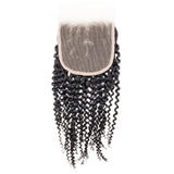 Kinky Curly 4x4 Transparent Lace Closure